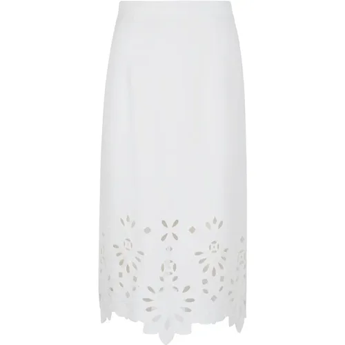 Longuette Skirt , female, Sizes: XS - Ermanno Scervino - Modalova