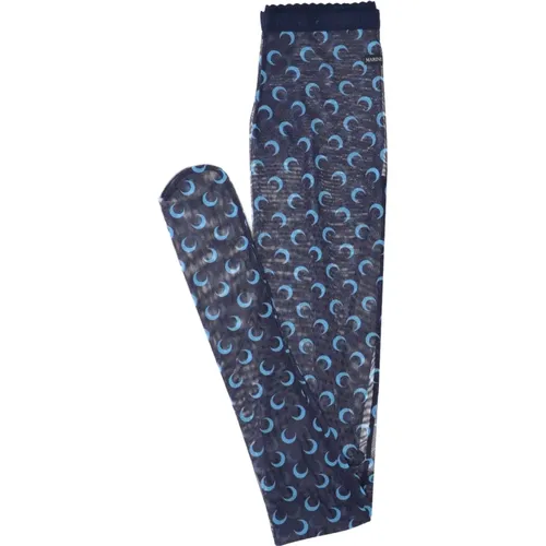 Stilvolle Unterwäsche Socken , Damen, Größe: L - Marine Serre - Modalova