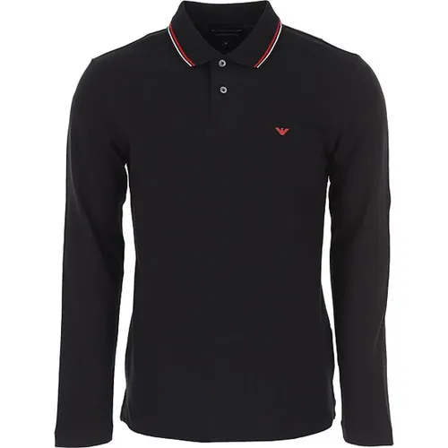 Classic Polo Shirt , male, Sizes: L - Emporio Armani - Modalova