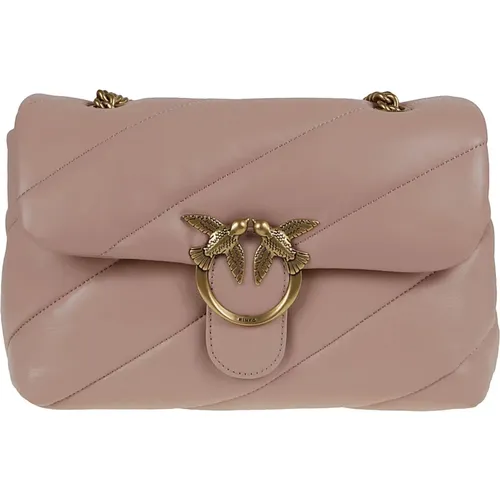 Neutral Crossbody Bag Ss24 , female, Sizes: ONE SIZE - pinko - Modalova