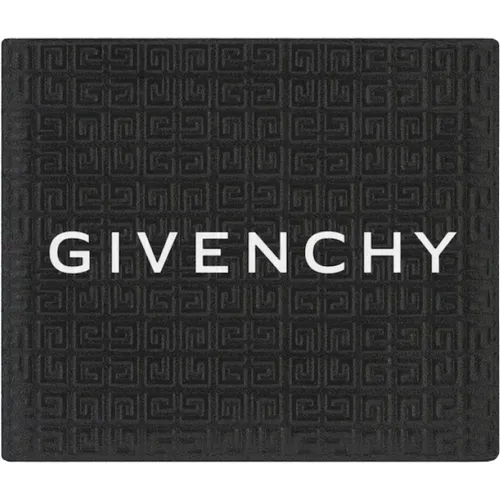 Schwarzes Portemonnaie mit 4G-Muster , Herren, Größe: ONE Size - Givenchy - Modalova