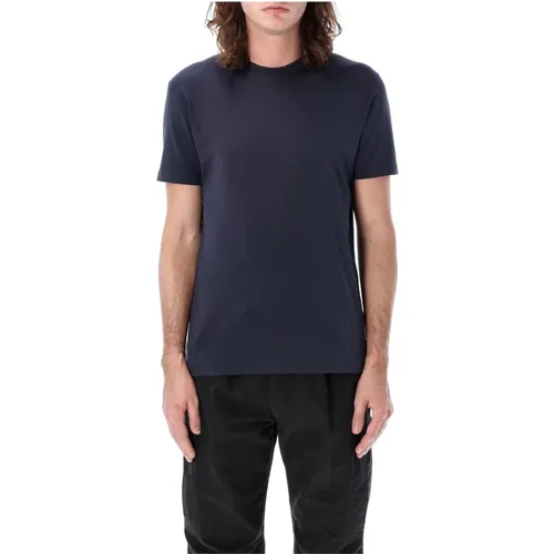 Dunkelblaue Twisted Workwear Jeans,Blaues Crew-neck T-Shirt mit Logo - Tom Ford - Modalova