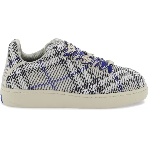 Check Pattern Sneaker Box , male, Sizes: 6 UK, 7 UK - Burberry - Modalova