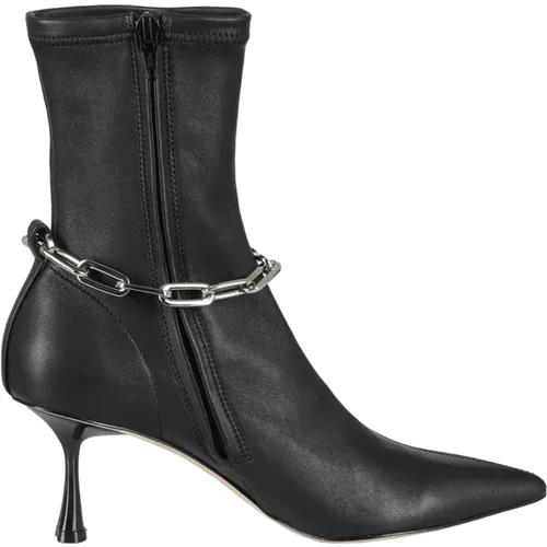 Sleek Ankle Boots , female, Sizes: 4 UK - Studio Amelia - Modalova