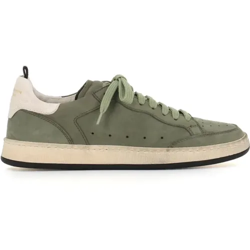 Nabuk Sneakers with Lactae Hevea Sole , female, Sizes: 4 UK - Officine Creative - Modalova