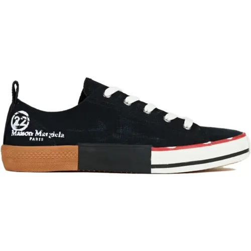 Logo Canvas Sneakers Rubber , female, Sizes: 4 UK, 3 UK - Maison Margiela - Modalova