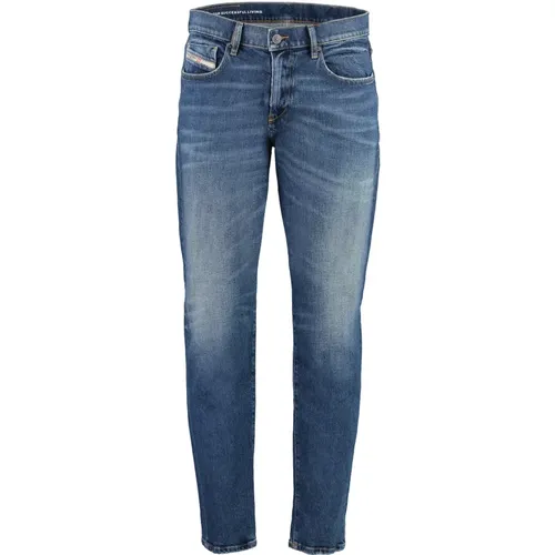 Slim Fit Hanf Jeans , Herren, Größe: W29 - Diesel - Modalova