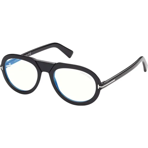 Blue Filter Eyewear Frames FT 5756-B , unisex, Sizes: 53 MM - Tom Ford - Modalova