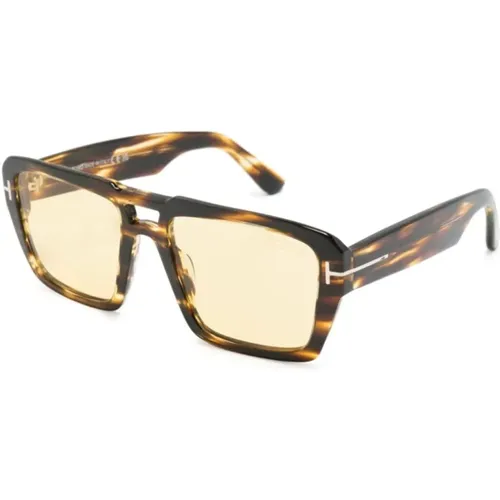 Ft1153 52E Sunglasses , male, Sizes: 56 MM - Tom Ford - Modalova