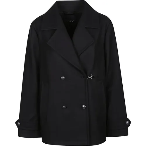 Peacoat , female, Sizes: M - Fay - Modalova