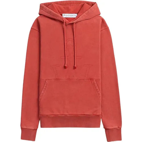 Vibrant Hooded Sweatshirt , male, Sizes: S, XS - JW Anderson - Modalova