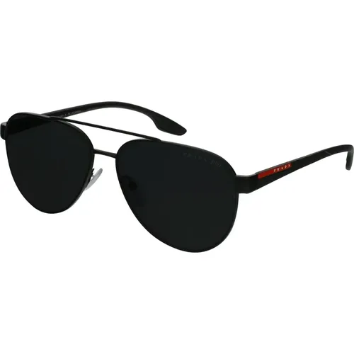 Stylish Aviator Sunglasses , male, Sizes: 58 MM - Prada - Modalova