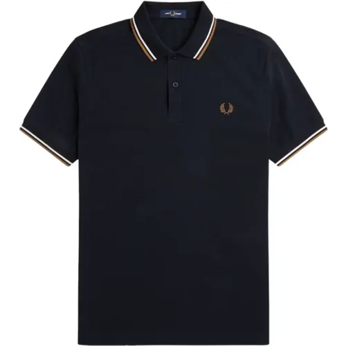 Klassisches Polo-Shirt für Männer , Herren, Größe: XS - Fred Perry - Modalova
