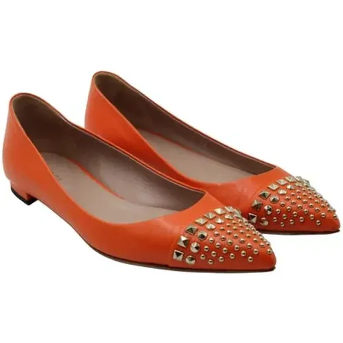 Pre-owned Flat Sole Shoes , female, Sizes: 3 UK - Gucci Vintage - Modalova