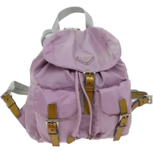 Pre-owned Nylon backpacks , female, Sizes: ONE SIZE - Prada Vintage - Modalova