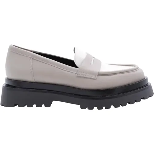 Hymme Loafers - Stylish and Practical Flats , female, Sizes: 4 UK - Laura Bellariva - Modalova