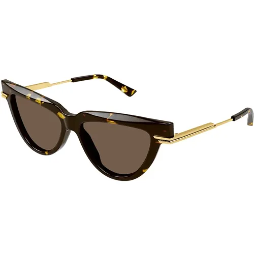 Bv1265S 002 Sunglasses , female, Sizes: 54 MM - Bottega Veneta - Modalova