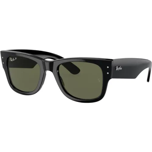 Mega Wayfarer Polarisierte Sonnenbrille , unisex, Größe: 51 MM - Ray-Ban - Modalova