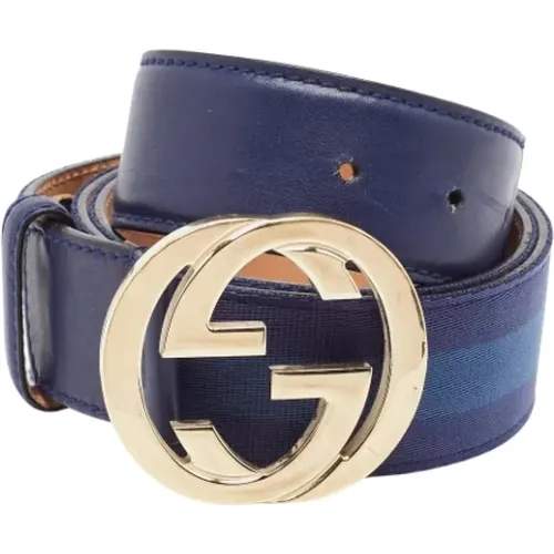 Pre-owned Leather belts , male, Sizes: ONE SIZE - Gucci Vintage - Modalova