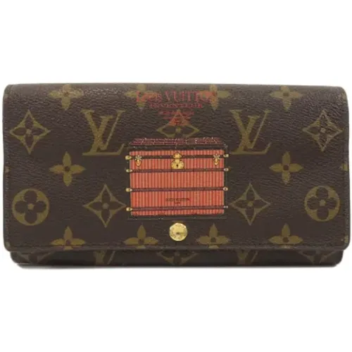 Pre-owned Canvas wallets , female, Sizes: ONE SIZE - Louis Vuitton Vintage - Modalova