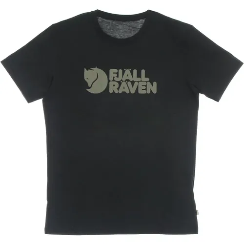 Logo T-shirt for Men , male, Sizes: M, XL, S, L - Fjällräven - Modalova