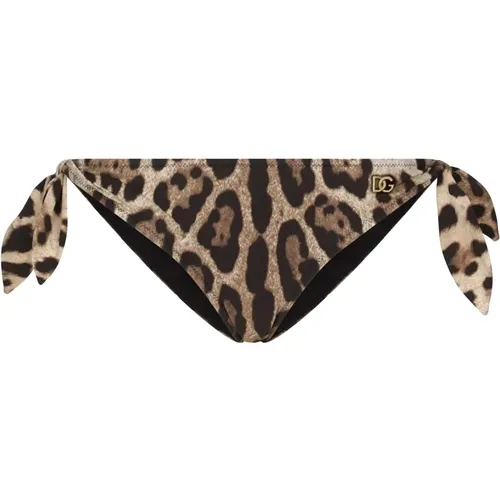 Stilvolle Bikini-Unterteile , Damen, Größe: S - Dolce & Gabbana - Modalova