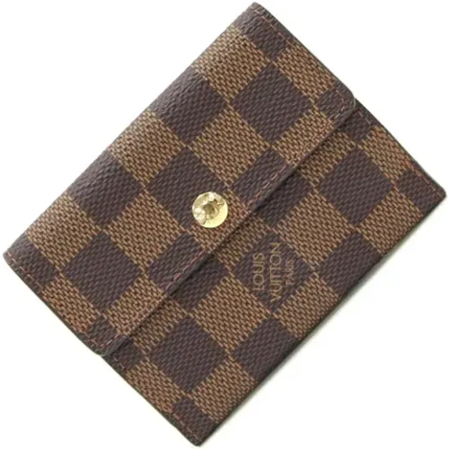 Pre-owned Canvas wallets , female, Sizes: ONE SIZE - Louis Vuitton Vintage - Modalova