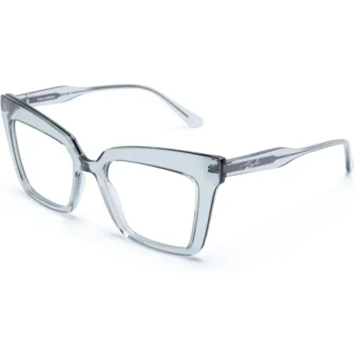 Graue Optische Brille Stilvoll und vielseitig - Karl Lagerfeld - Modalova