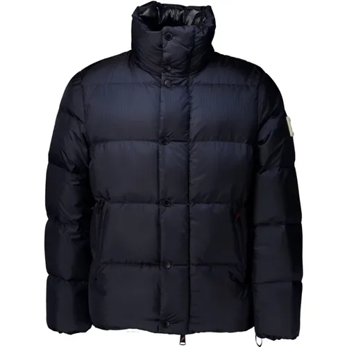 Gepolsterte Dunkelblaue Winterjacke , Herren, Größe: XL - Afterlabel - Modalova