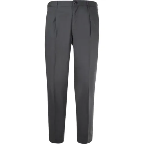 Trousers Grey , male, Sizes: 2XL, S - Incotex - Modalova