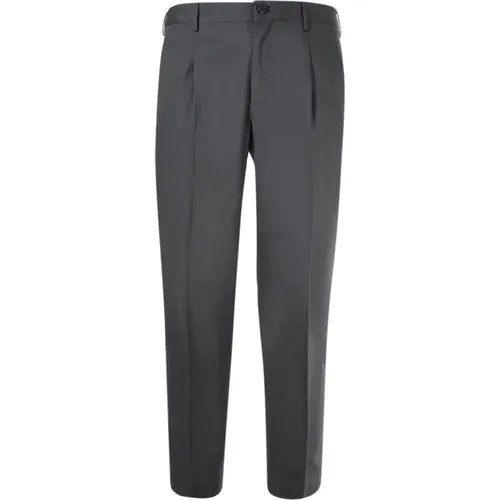 Trousers Grey , male, Sizes: 3XL, XL, 2XL, M, S, L - Incotex - Modalova