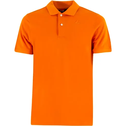 Polo Shirt Button Closure Regular Fit , male, Sizes: 2XL, L, M, XL, 3XL - K-way - Modalova