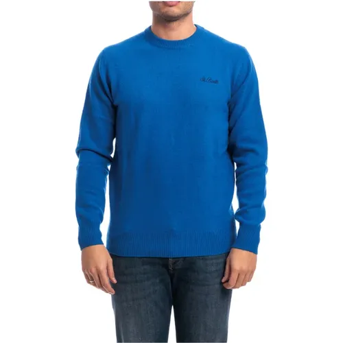 Heron Crewneck Sweater , male, Sizes: L, S - MC2 Saint Barth - Modalova