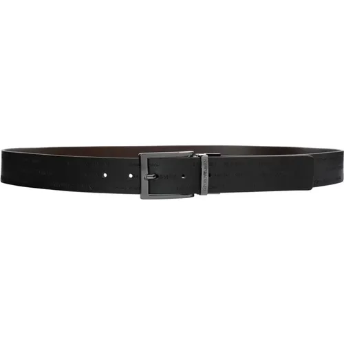 Multicolour Reversible Buckle Belt , male, Sizes: ONE SIZE - Emporio Armani - Modalova