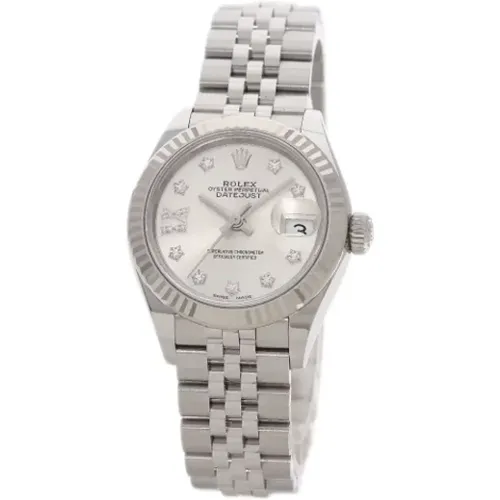 Pre-owned White Gold watches , female, Sizes: ONE SIZE - Rolex Vintage - Modalova