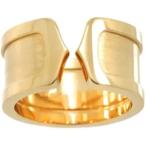 Pre-owned Gold rings , female, Sizes: ONE SIZE - Cartier Vintage - Modalova