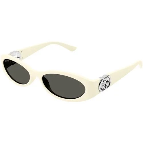 Ivory Grey Sonnenbrille Gg1660S Modell - Gucci - Modalova