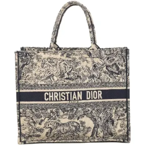 Pre-owned Cotton dior-bags , female, Sizes: ONE SIZE - Dior Vintage - Modalova