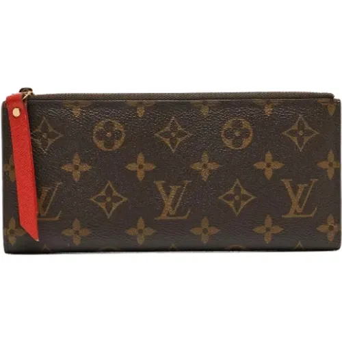 Pre-owned Coated canvas wallets , female, Sizes: ONE SIZE - Louis Vuitton Vintage - Modalova