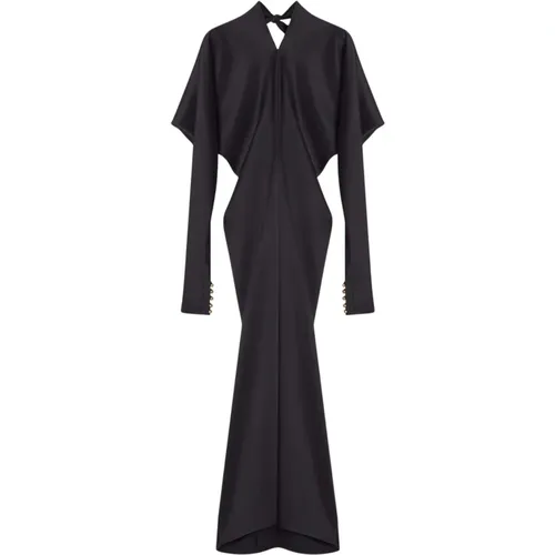 Kimonoärmel Midi Kleid Lanvin - Lanvin - Modalova