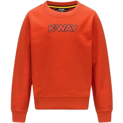 Langarm Logo Sweatshirt K-Way - K-way - Modalova