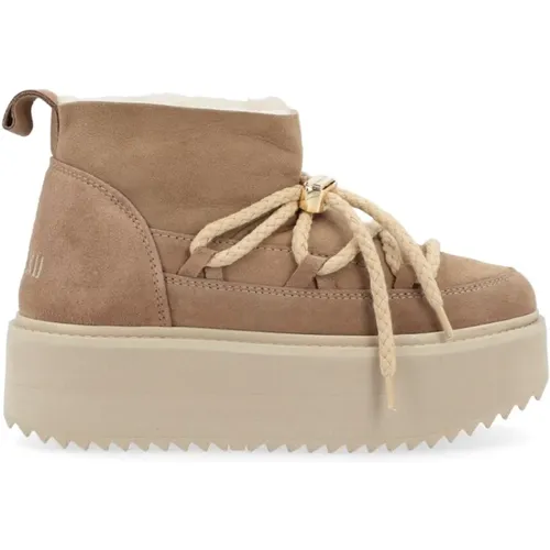 Classic Sneakers Platform , female, Sizes: 3 UK, 5 UK, 4 UK - Inuikii - Modalova