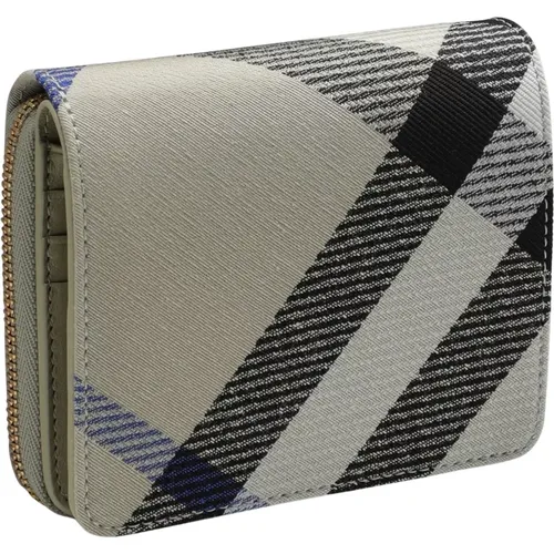 Small Zip Around Wallet , female, Sizes: ONE SIZE - Burberry - Modalova