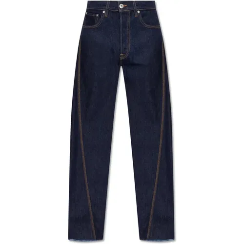 Jeans mitähten , Herren, Größe: W30 - Lanvin - Modalova