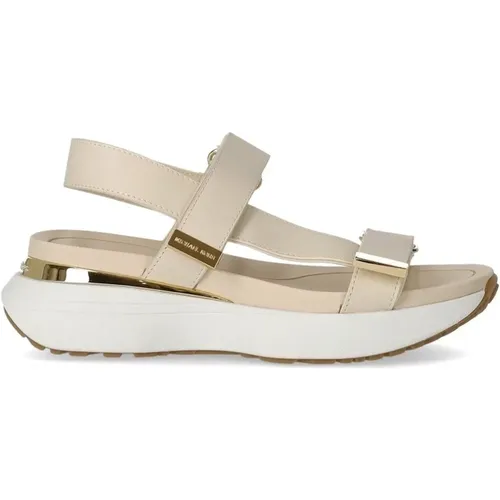 Flache Sandalen für Frauen , Damen, Größe: 40 EU - Michael Kors - Modalova