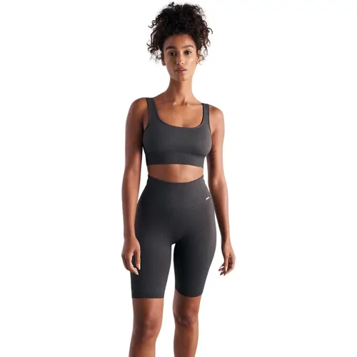 Ribbed Seamless Biker Shorts , Damen, Größe: L - Aim'n - Modalova