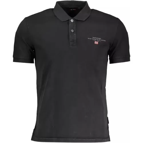 Embroidered Polo Shirt , male, Sizes: S, XL, M - Napapijri - Modalova