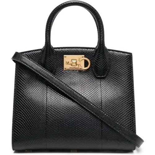 Top handle handbag , female, Sizes: ONE SIZE - Salvatore Ferragamo - Modalova