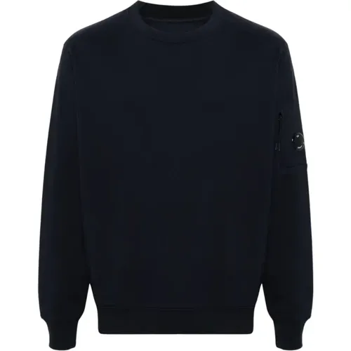 Diagonal Raised Fleece Sweatshirt , male, Sizes: L - C.P. Company - Modalova