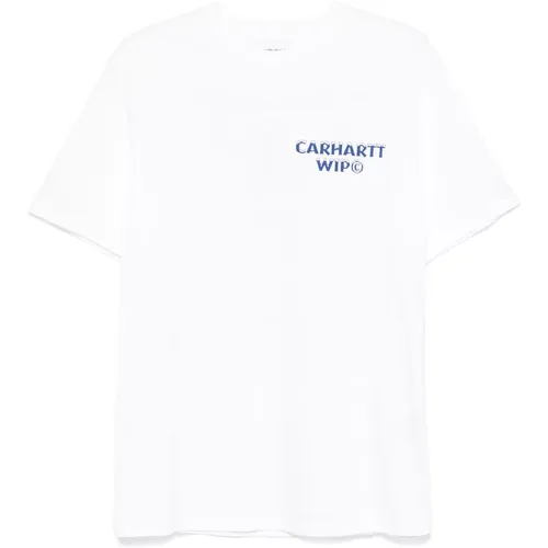 Ice T-Shirt , Herren, Größe: L - Carhartt WIP - Modalova